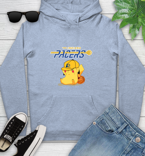 NBA Pikachu Basketball Sports Indiana Pacers Youth Hoodie 10