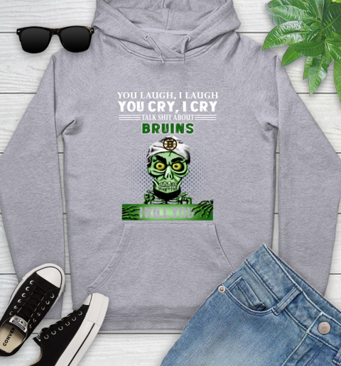NHL Talk Shit About Boston Bruins I Kill You Achmed The Dead Terrorist Jeffrey Dunham Hockey Youth Hoodie 6