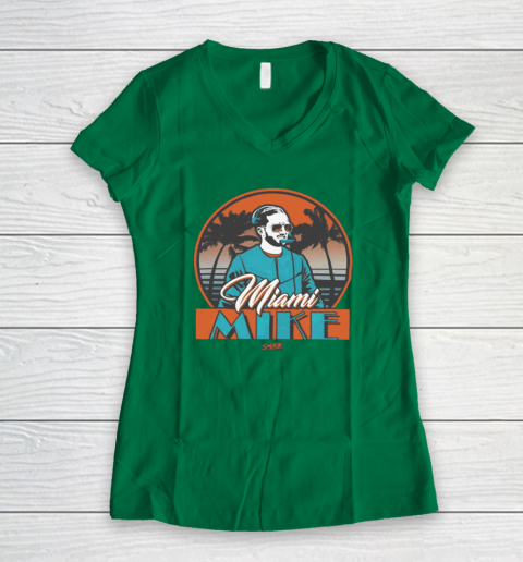 Miami Mike Women's V-Neck T-Shirt 3