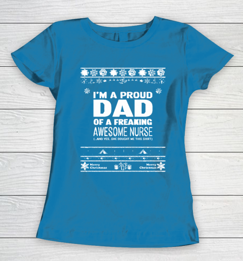Father S Day Funny Gift Ideas Apparel Merry Christmas Dad T Shirt Women S T Shirt Itees Global