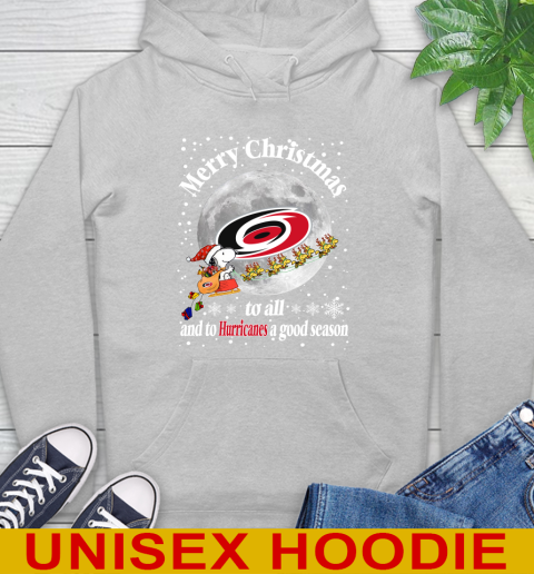 Carolina Hurricanes Merry Christmas To All And To Hurricanes A Good Season NHL Hockey Sports Hoodie 6