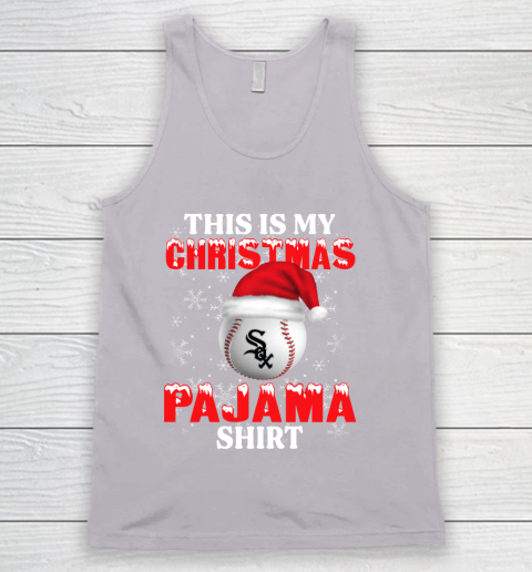 Chicago White Sox This Is My Christmas Pajama Shirt MLB Tank Top 3