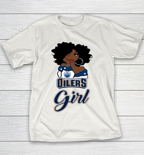 Edmonton Oilers Girl NHL Youth T-Shirt 3