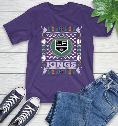 Los Angeles Kings Merry Christmas NHL Hockey Loyal Fan Ugly Shirt 5