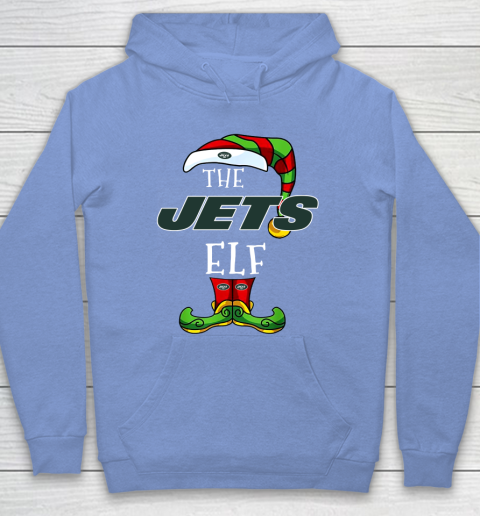 New York Jets Christmas ELF Funny NFL Hoodie 8