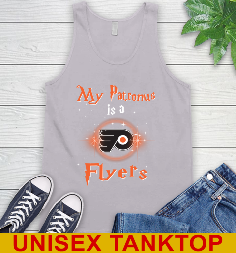 NHL Hockey Harry Potter My Patronus Is A Philadelphia Flyers Tank Top 3