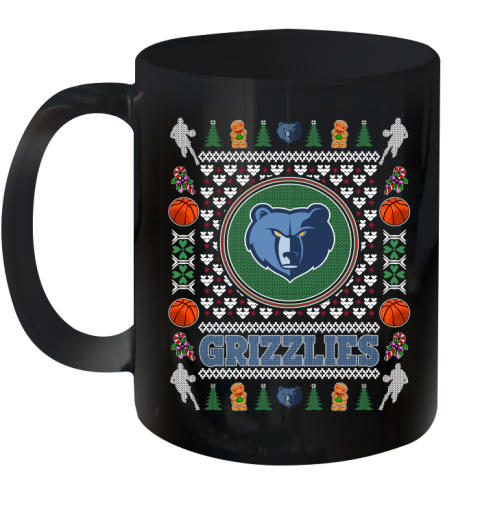 Memphis Grizzlies Merry Christmas NBA Basketball Loyal Fan Ceramic Mug 11oz