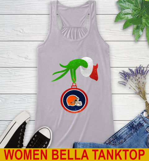 Cleveland Browns Grinch Merry Christmas NFL Football Racerback Tank 5