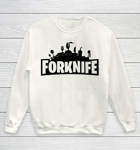 Fortnite Tshirt Forknife Youth Sweatshirt