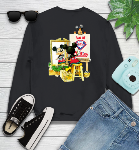 MLB Baseball Philadelphia Phillies Mickey Drawing Shirt 106