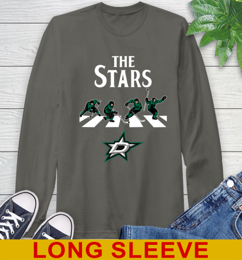 NHL Hockey Dallas Stars The Beatles Rock Band Shirt Long Sleeve T-Shirt 10