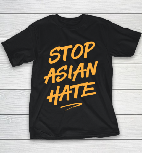 Stop Asian Hate Street American Pride Love AAPI Ally Youth T-Shirt