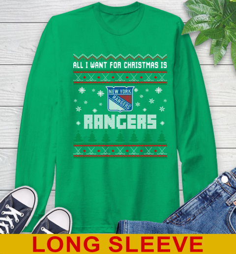 New York Rangers NHL Hockey All I Want For Christmas Is My Team Sports 62