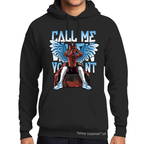 Air Jordan 1 Off White UNC Matching Sneaker Tshirt Call Me When You Want V2 Blue and White Jordan Tshirt