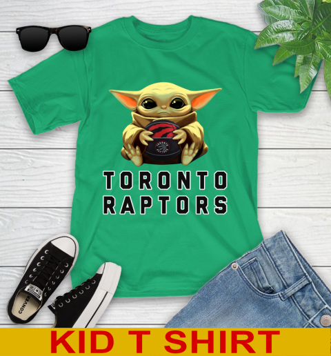 NBA Basketball Toronto Raptors Star Wars Baby Yoda Shirt 106