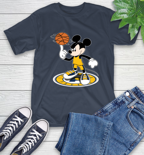NBA Basketball Indiana Pacers Cheerful Mickey Disney Shirt T-Shirt 4