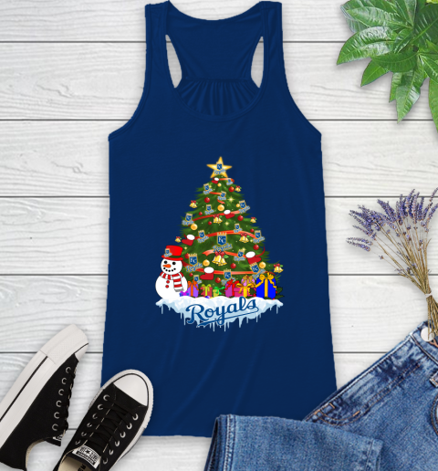 Kansas City Royals Merry Christmas MLB Baseball Sports Racerback Tank 9
