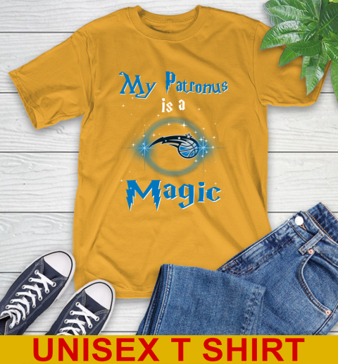 NBA Basketball Harry Potter My Patronus Is A Orlando Magic T-Shirt 2