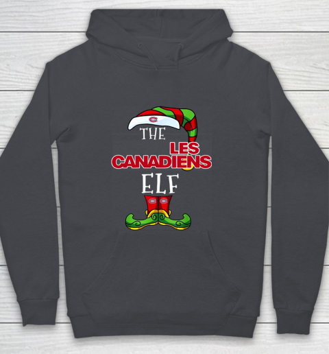 Montreal Canadiens Christmas ELF Funny NHL Youth Hoodie 5