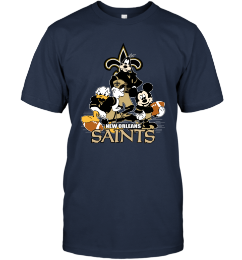 New Orleans Saints Mickey Donald Goofy Shirt - High-Quality Printed Brand