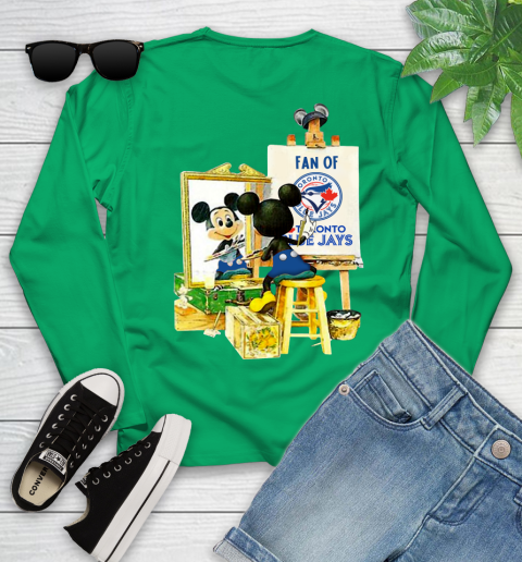 MLB Baseball Toronto Blue Jays Mickey Drawing Shirt 118