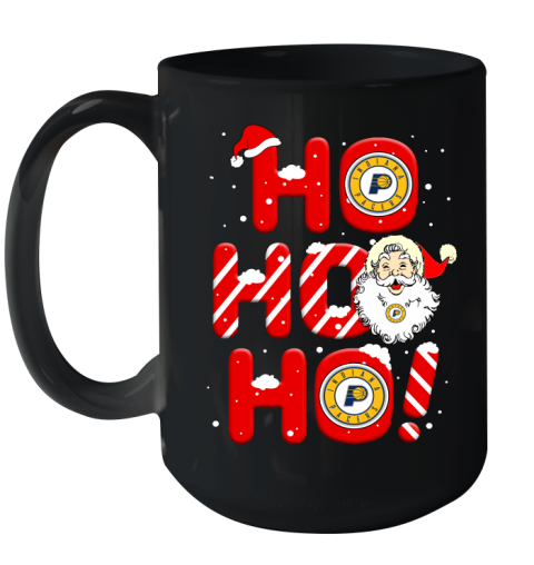 Indiana Pacers NBA Basketball Ho Ho Ho Santa Claus Merry Christmas Shirt Ceramic Mug 15oz