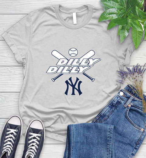 MLB New York Yankees Dilly Dilly Baseball Sports Women's T-Shirt