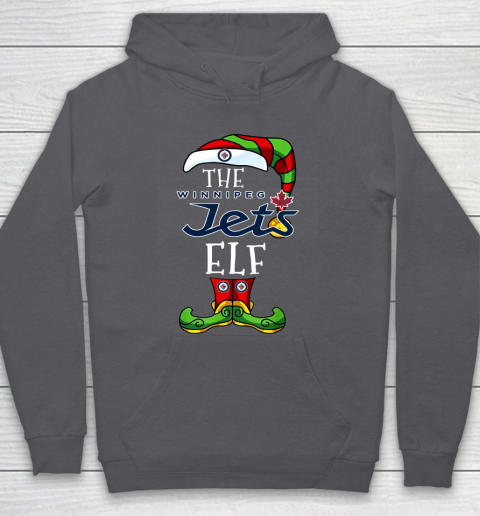 Winnipeg Jets Christmas ELF Funny NHL Hoodie 4