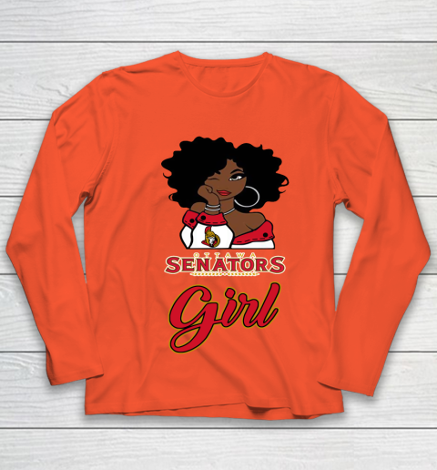 Ottawa Senators Girl NHL Youth Long Sleeve 4
