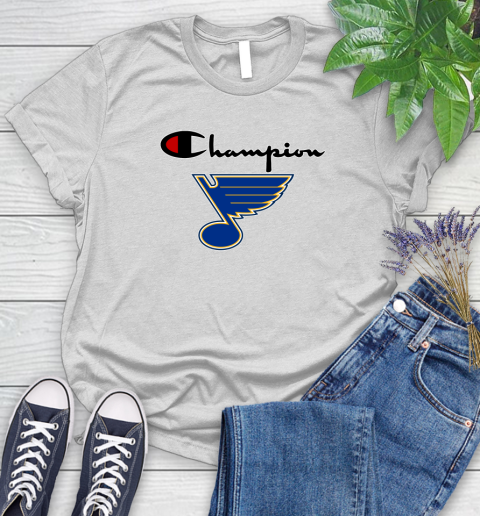 NHL Hockey St.Louis Blues Champion Shirt Women's T-Shirt