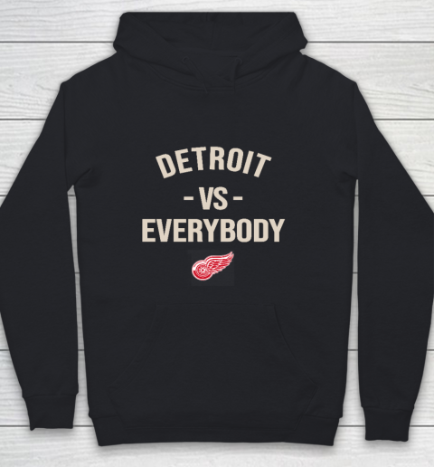 Detroit Red Wings Vs Everybody Youth Hoodie