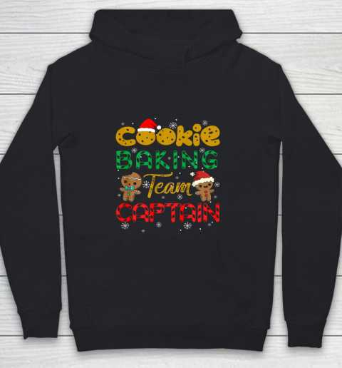 Cookie Baking Team Captain Gingerbread Christmas Youth Hoodie