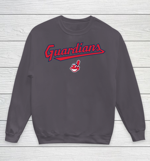 Cleveland Guardians t shirt  Cleveland Indians Youth Sweatshirt 6