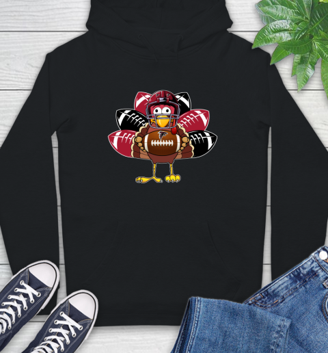 Atlanta Falcons Turkey Thanksgiving Day Hoodie 2