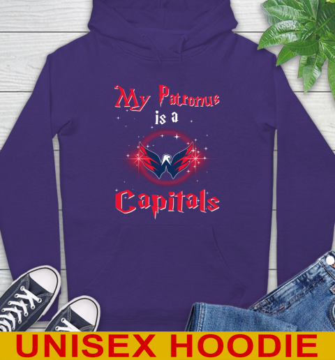 NHL Hockey Harry Potter My Patronus Is A Washington Capitals Hoodie 5