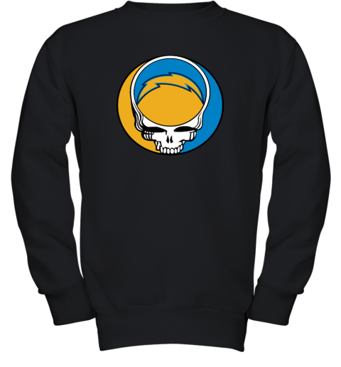 Los Angeles Chargers x Grateful Dead Youth Crewneck Sweatshirt