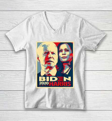 Joe Biden Kamala Harris Hope  Biden Harris 2020 V-Neck T-Shirt 2