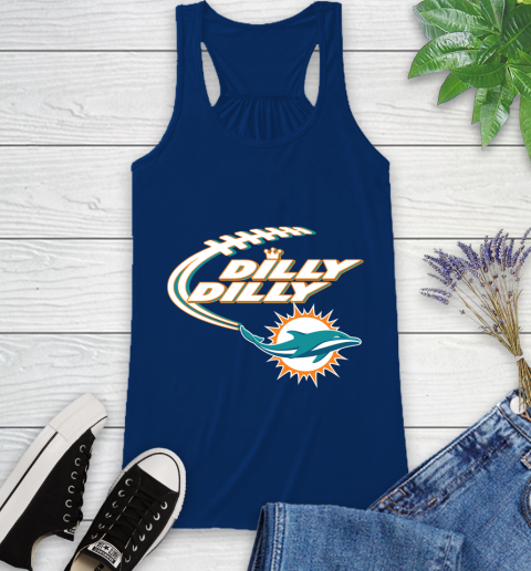 NFL Miami Dolphins Dilly Dilly Football Sports Racerback Tank 9