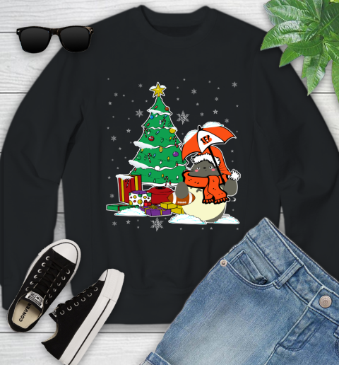 Cincinnati Bengals NFL Football Cute Tonari No Totoro Christmas Sports Youth Sweatshirt