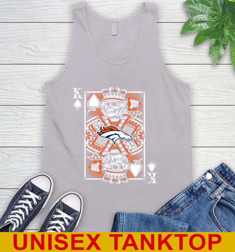 Denver Broncos NFL Football The King Of Spades Death Cards Shirt Tank Top 3