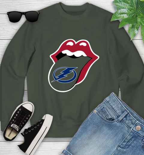 Tampa Bay Lightning NHL Hockey Lips I Root For My Team Adoring Fan 124