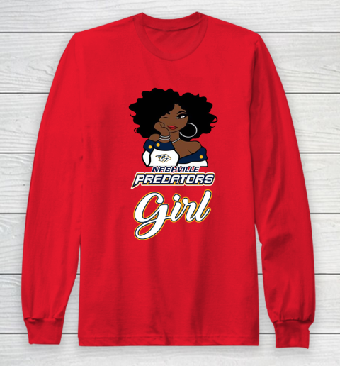 Nashville Predators Girl NHL Long Sleeve T-Shirt 10