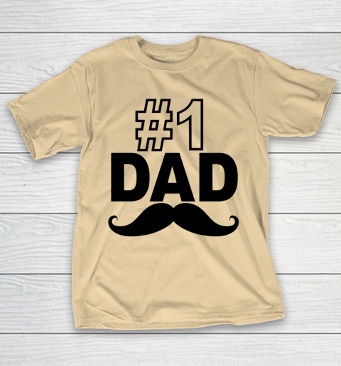 #1 Dad Funny Father's Day T-Shirt 5
