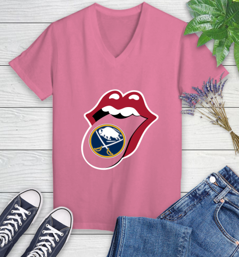 Buffalo Sabres NHL Hockey Lips I Root For My Team Adoring Fan 89