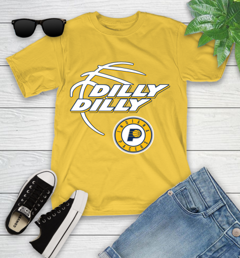NBA Indiana Pacers Dilly Dilly Basketball Sports Youth T-Shirt 8