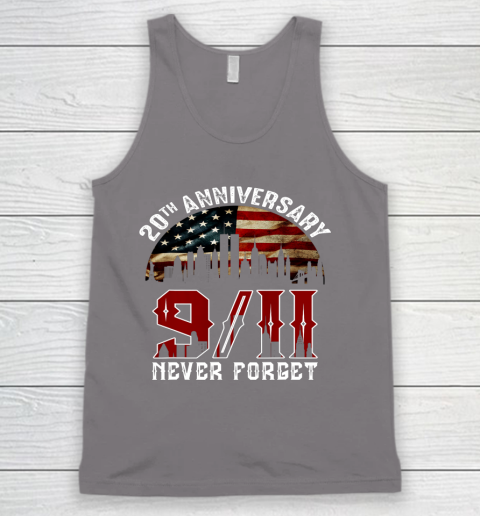 Never Forget 9 11 20th Anniversary Patriot Day 2021 Tank Top 6