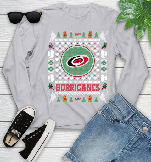 Carolina Hurricanes Merry Christmas NHL Hockey Loyal Fan Ugly Shirt 128