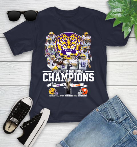 LSU Tigers 2020 Cfp National Champions Shirt 95