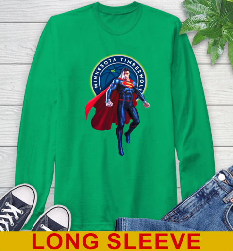 NBA Awesome Superman Basketball Sports Minnesota Timberwolves 64