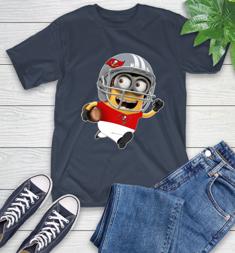 NFL Tampa Bay Buccaneers Minions Disney Football Sports T-Shirt 4